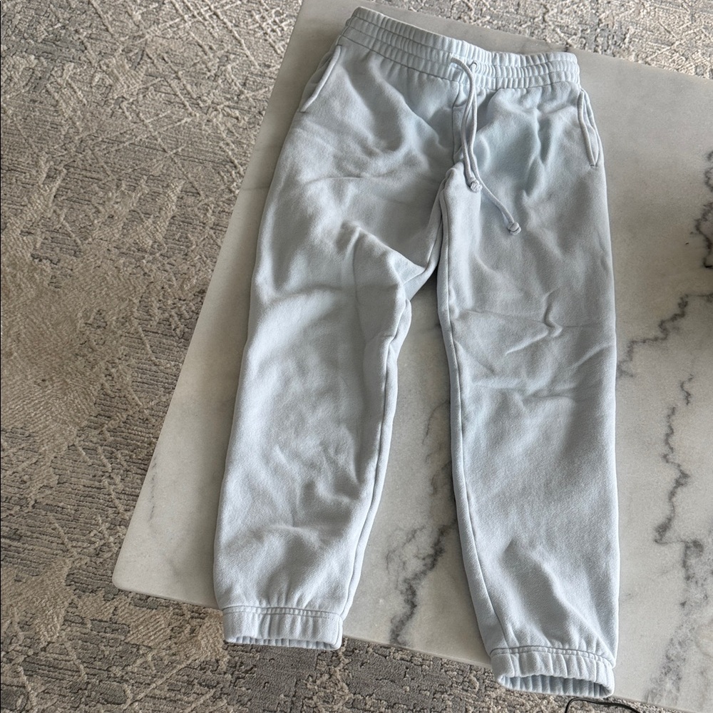 TNA CozyAF Light Blue Joggers
